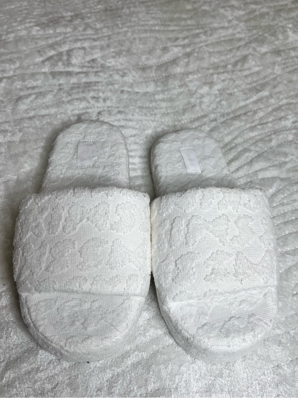SKIMS Terry Slide Slippers US Women's Size 7 or 7.5 (38)